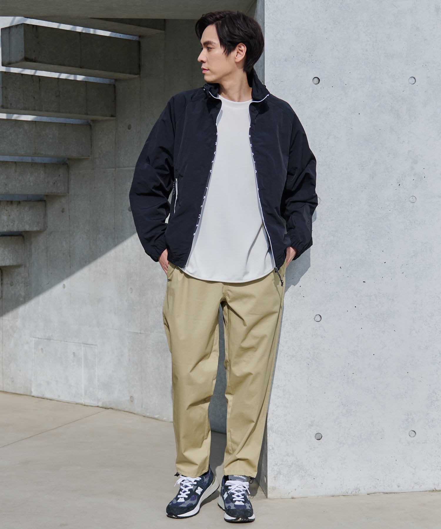 ナイロンタスラン トラックジャケット（ジャージ/メンズ）｜アーノルド