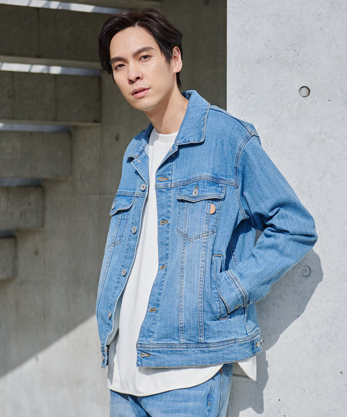 アーノルド パーマー(Arnold Palmer)【残り2点】ストレッチデニム トラッカージャケット