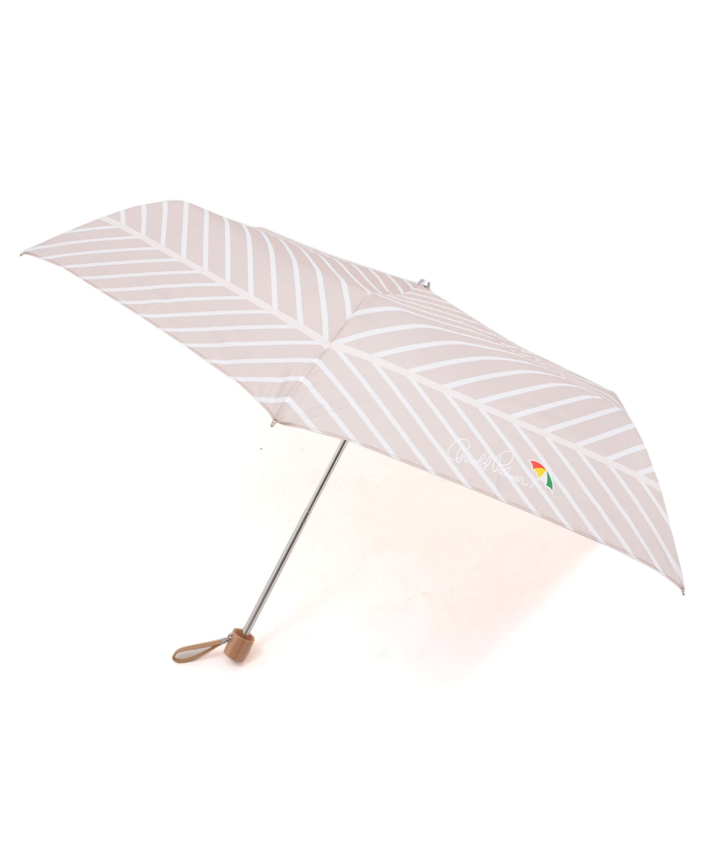 ストライプ晴雨兼用シェア折り畳み傘