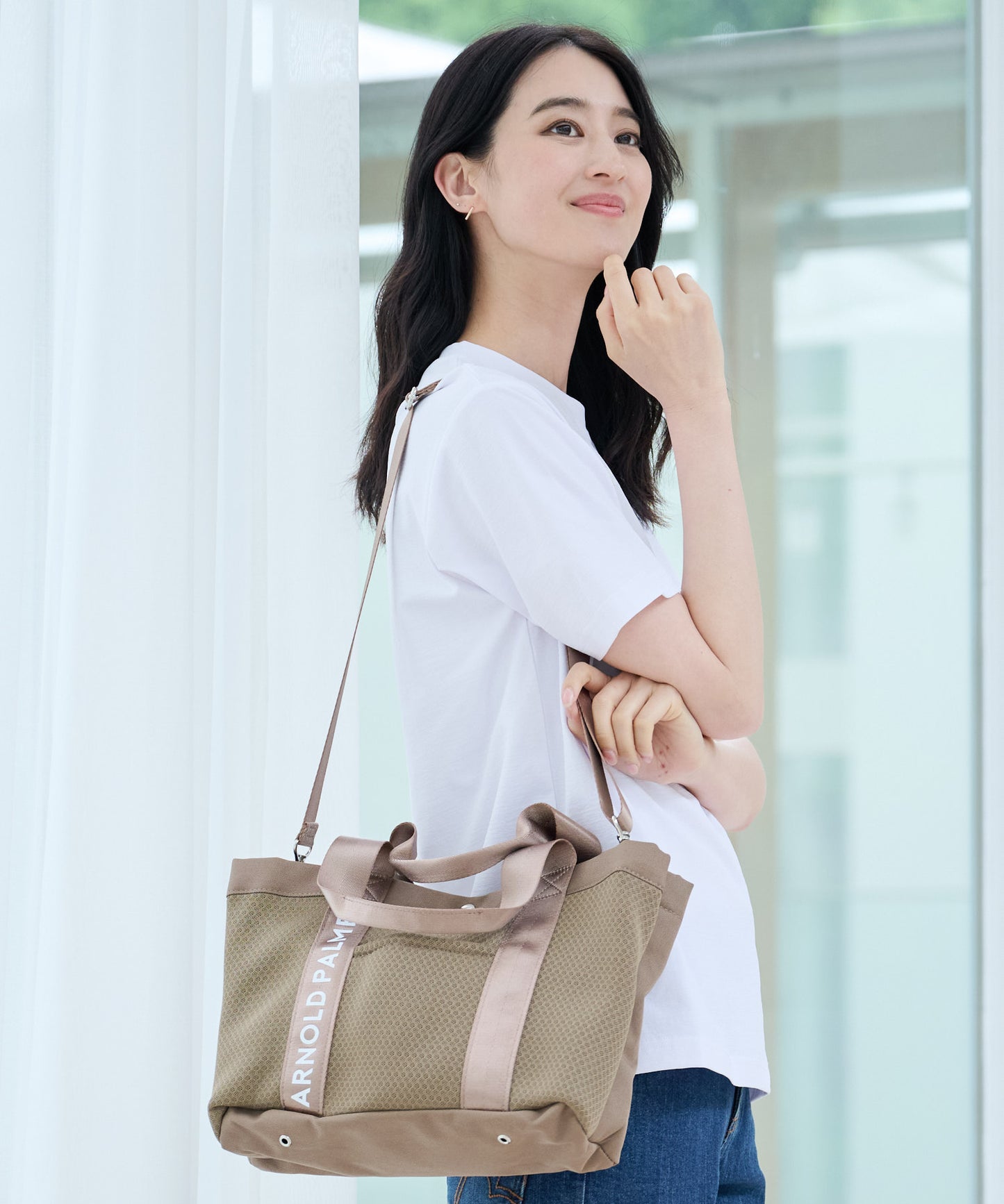 メッシュコンビ シェアトートバッグ