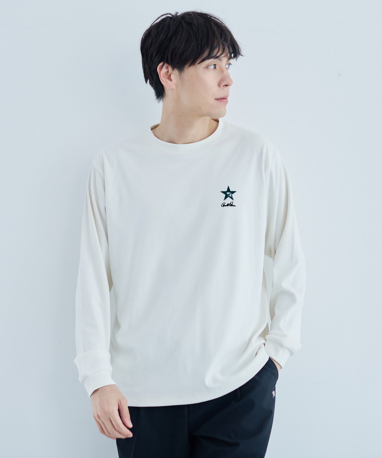 AirFlex スムース シェアモチーフロングＴシャツ