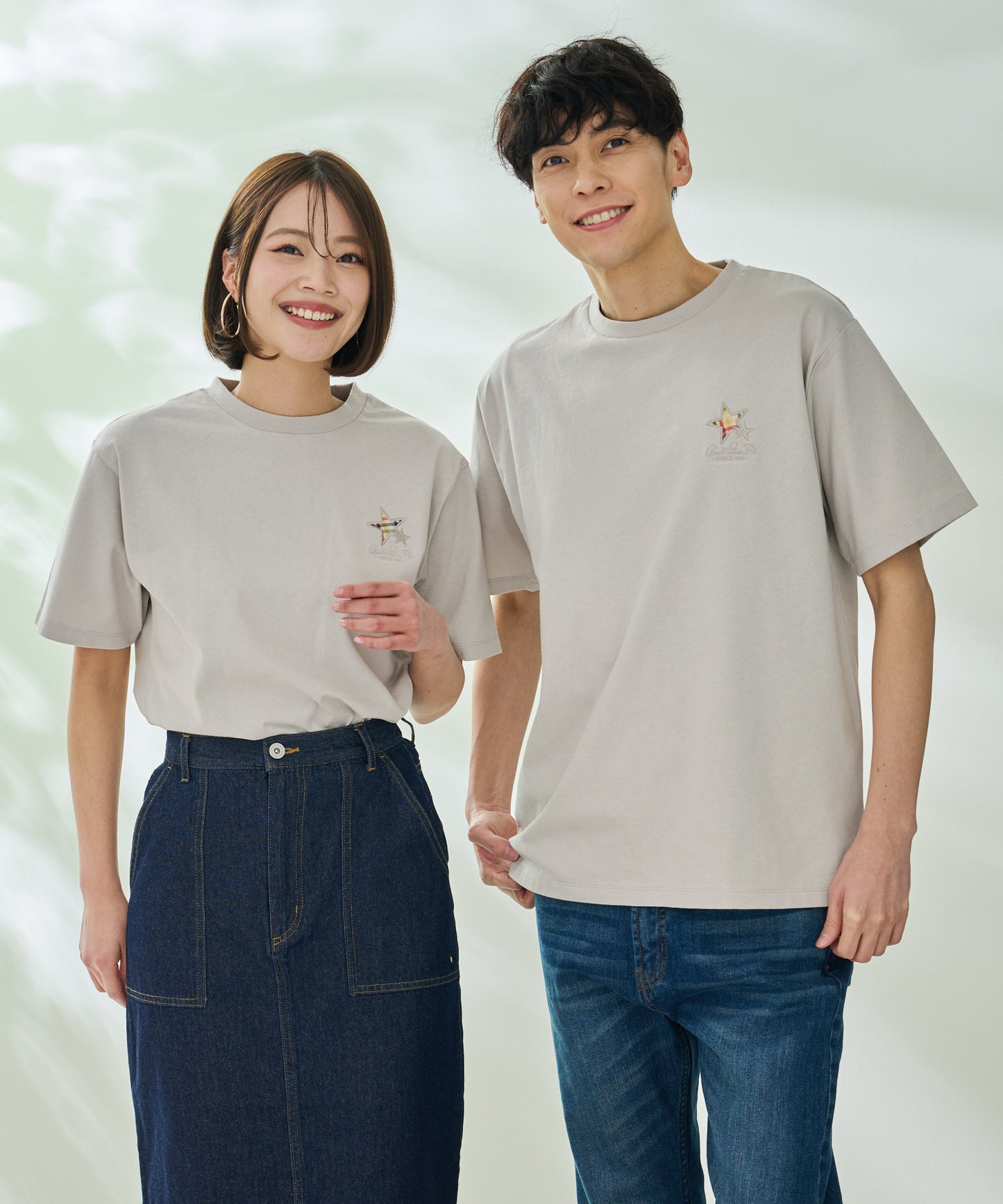 スターモチーフシェアTシャツ