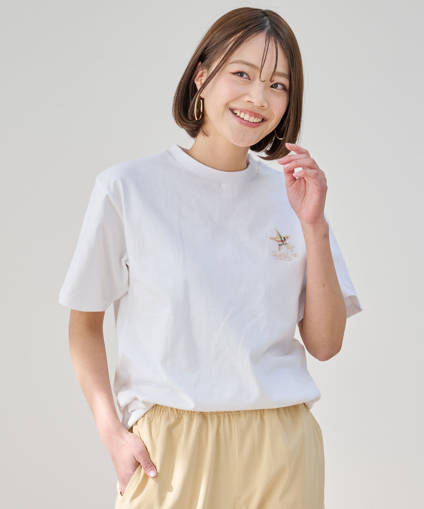 スターモチーフシェアTシャツ