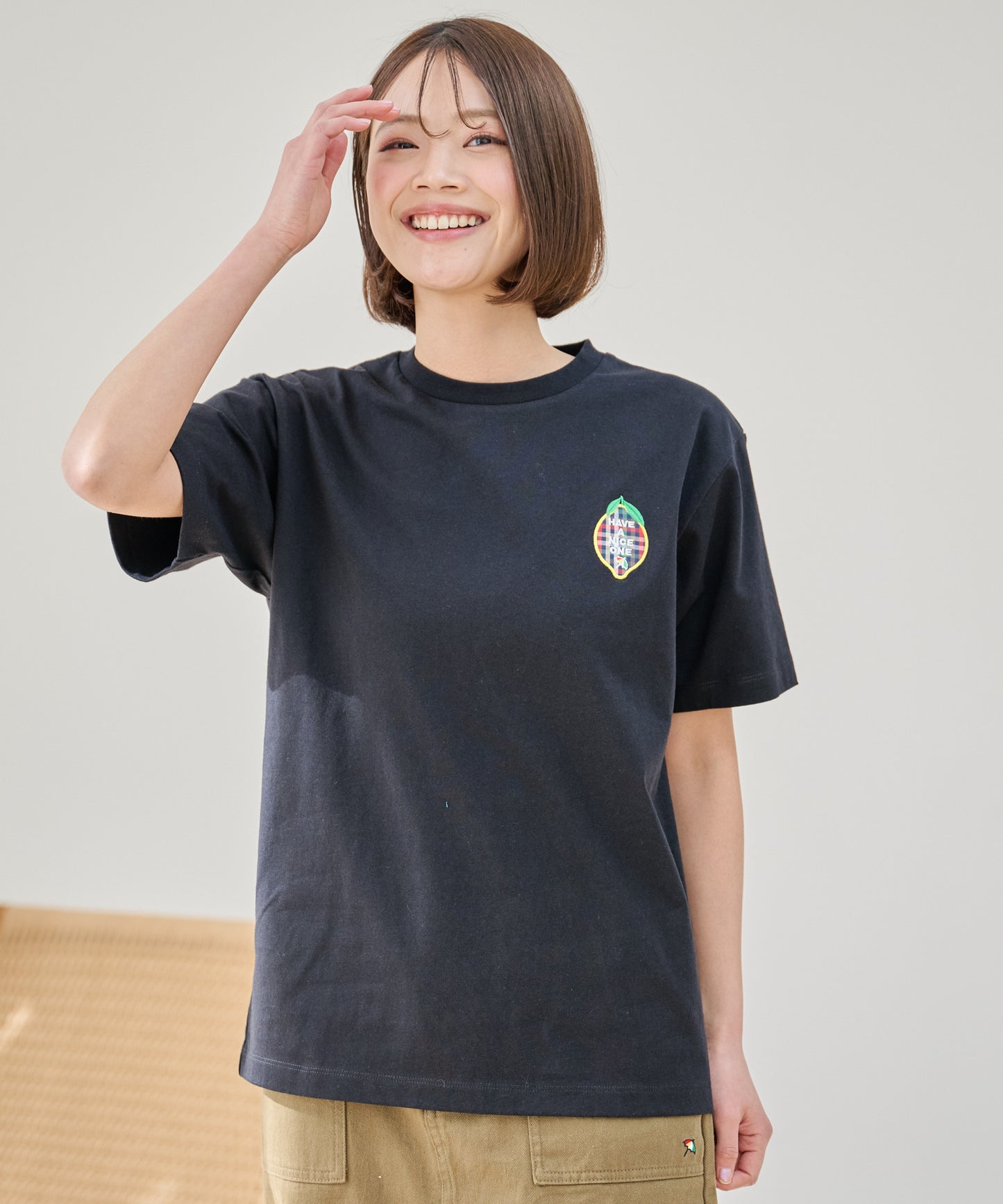 【予約アイテム】レモンモチーフシェアTシャツ