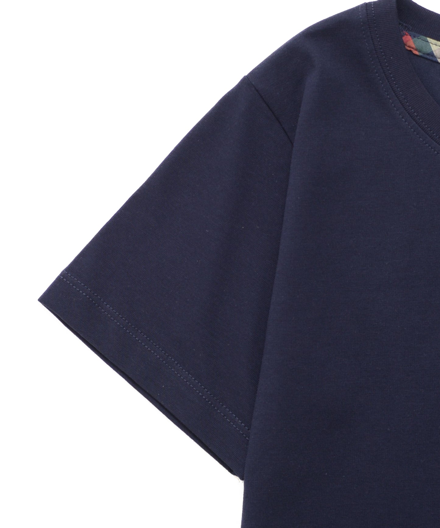 【残り2点】パーマーチェックリブポケットTシャツ【キッズ】
