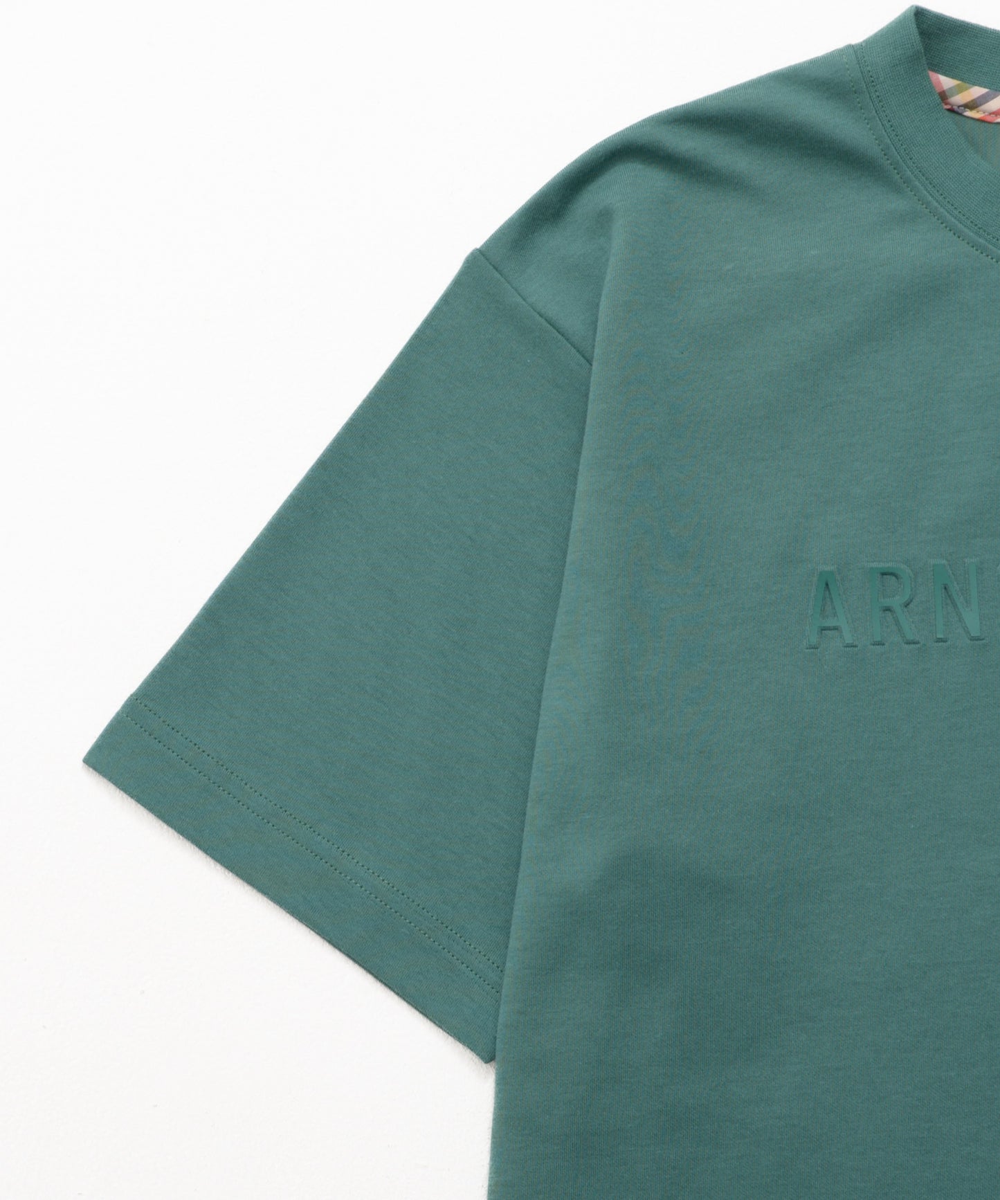 【汗染み防止】シェア エンボスプリントTシャツ