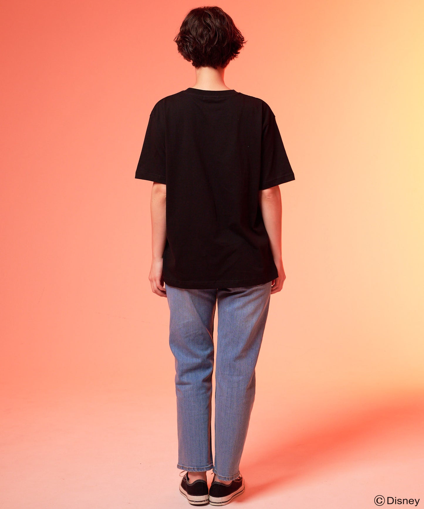 Mickey/Arnold Palmer/シェア ワッペンTシャツ