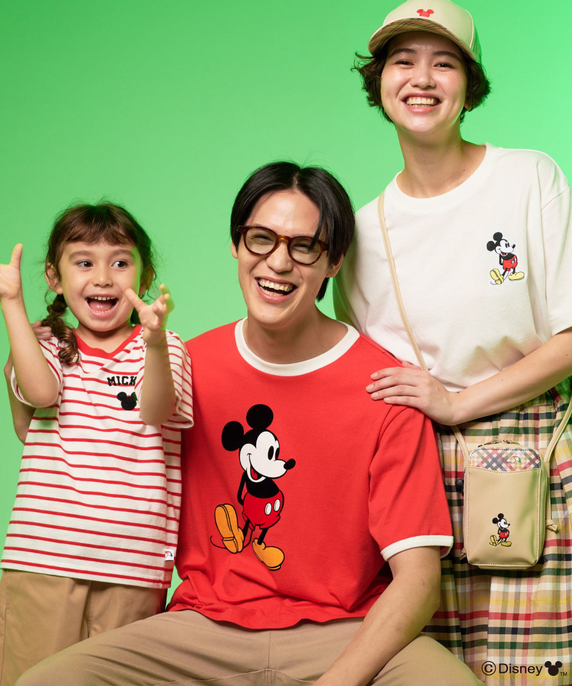 tシャツ Mickey/Arnold Palmer/シェア ワッペンTシャツ レディース メンズ Mickey/Arnold Palmer/シェア ワッペンTシャツ（Tシャツ