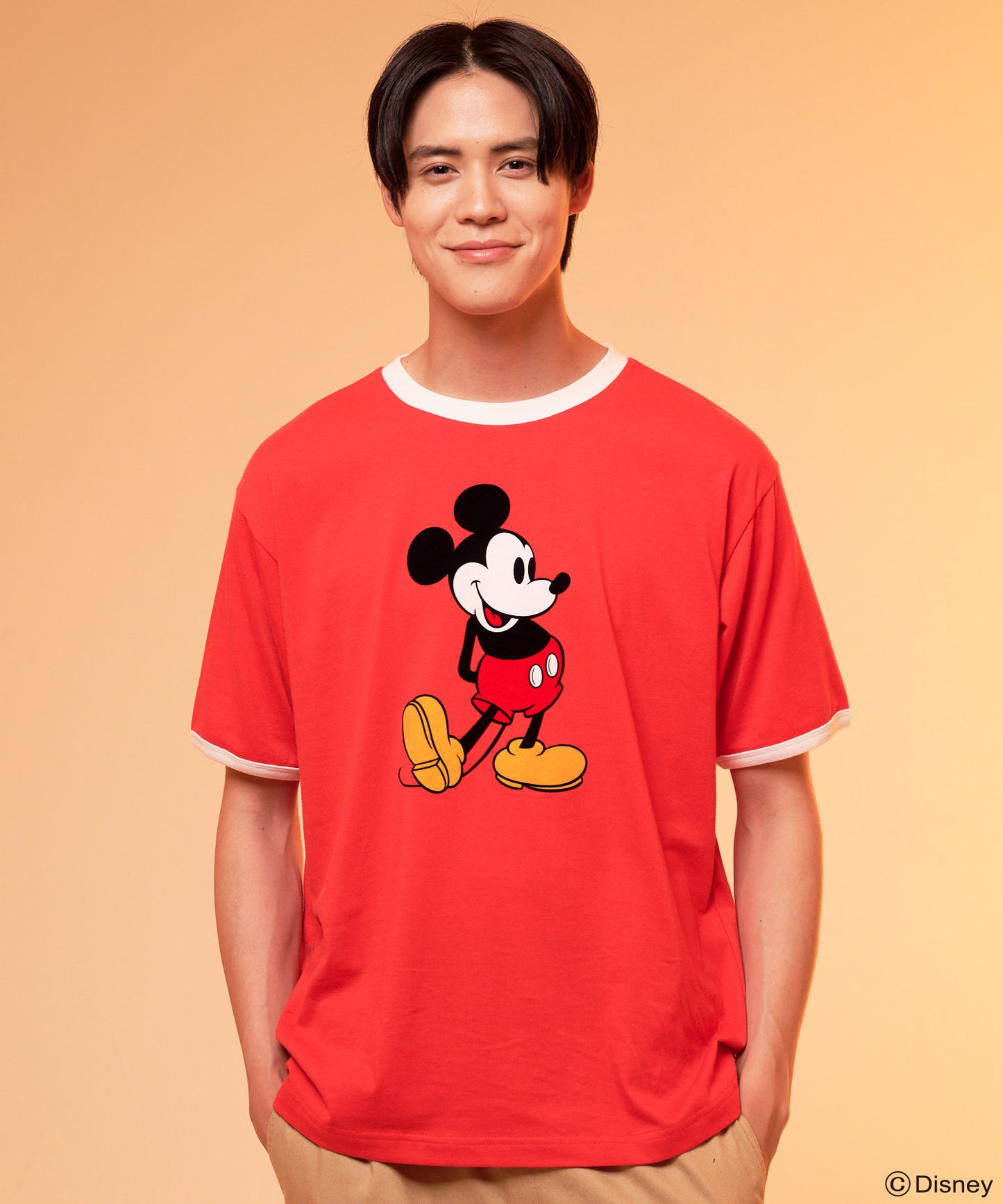 Mickey/Arnold Palmer/シェア フロッキーTシャツ