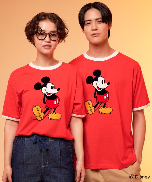 Mickey/Arnold Palmer/シェア フロッキーTシャツ