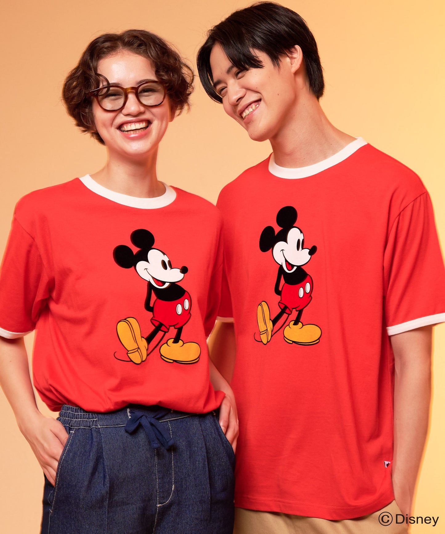 Mickey/Arnold Palmer/シェア フロッキーTシャツ