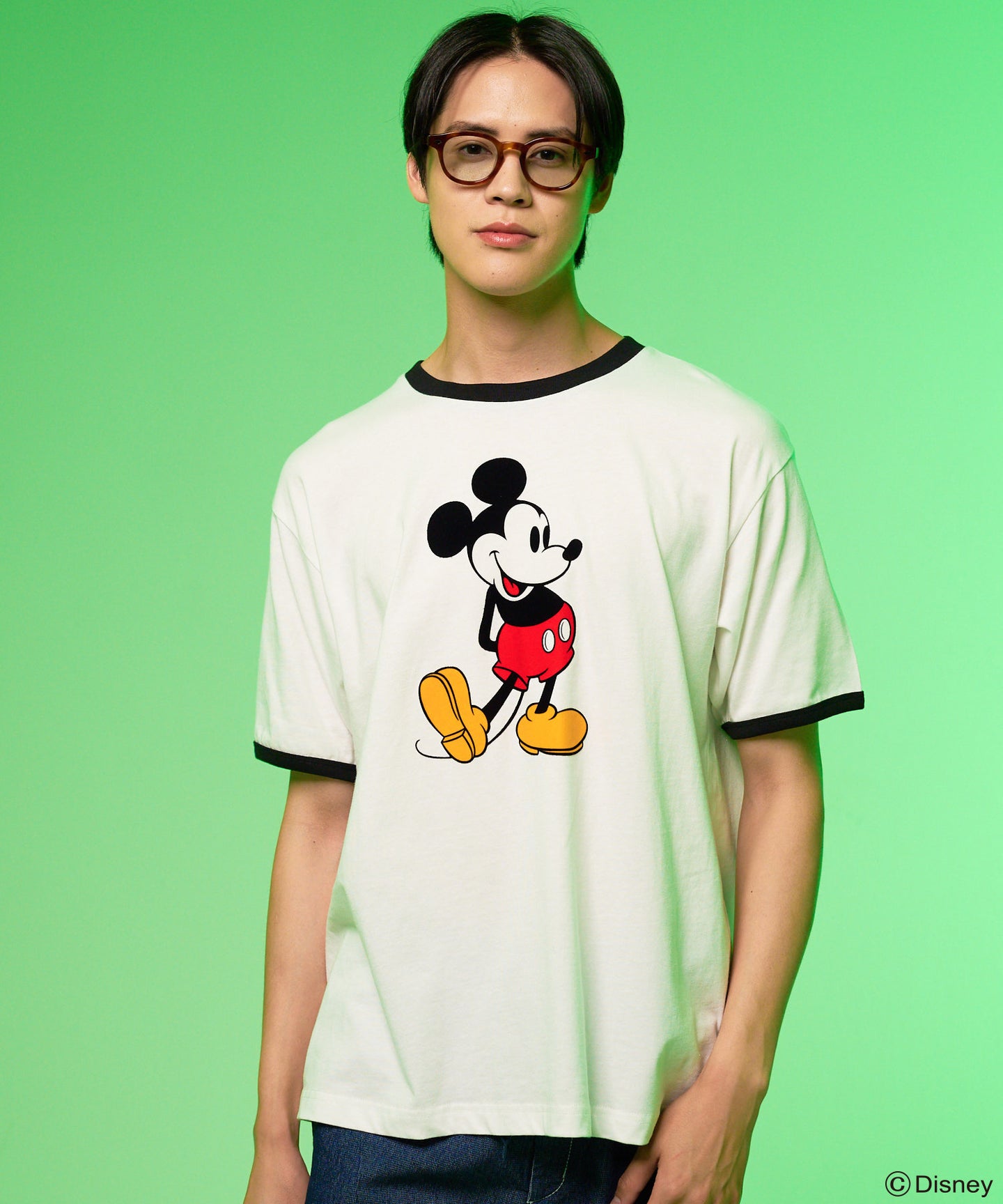 Disney Mickey/Arnold Palmer/シェア フロッキーTシャツ