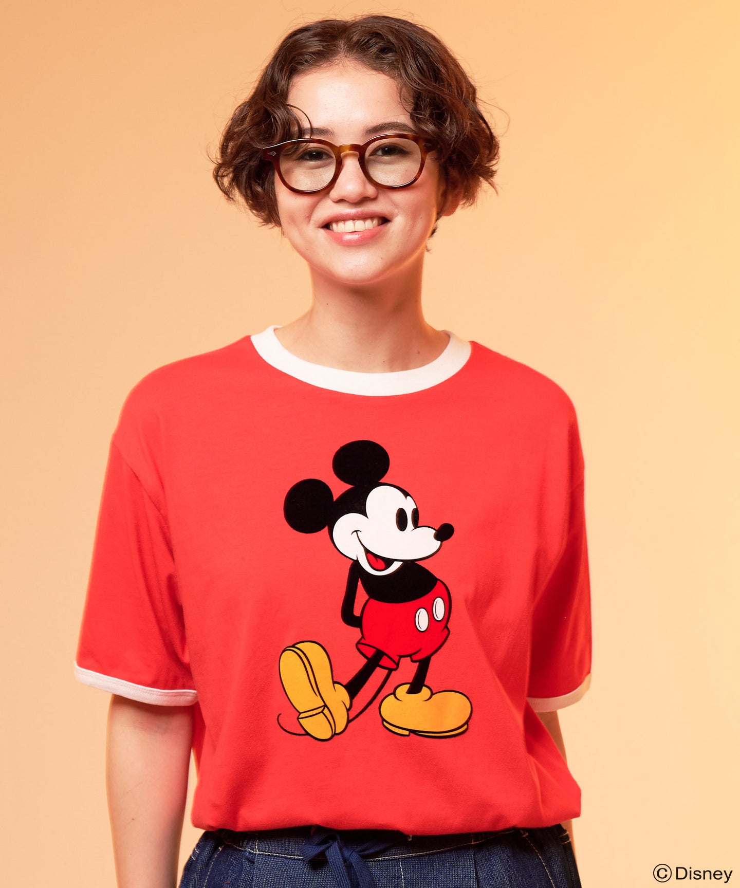 Disney Mickey/Arnold Palmer/シェア フロッキーTシャツ