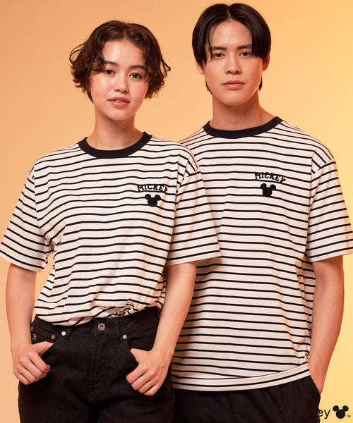 Mickey/Arnold Palmer/シェア ボーダーTシャツ