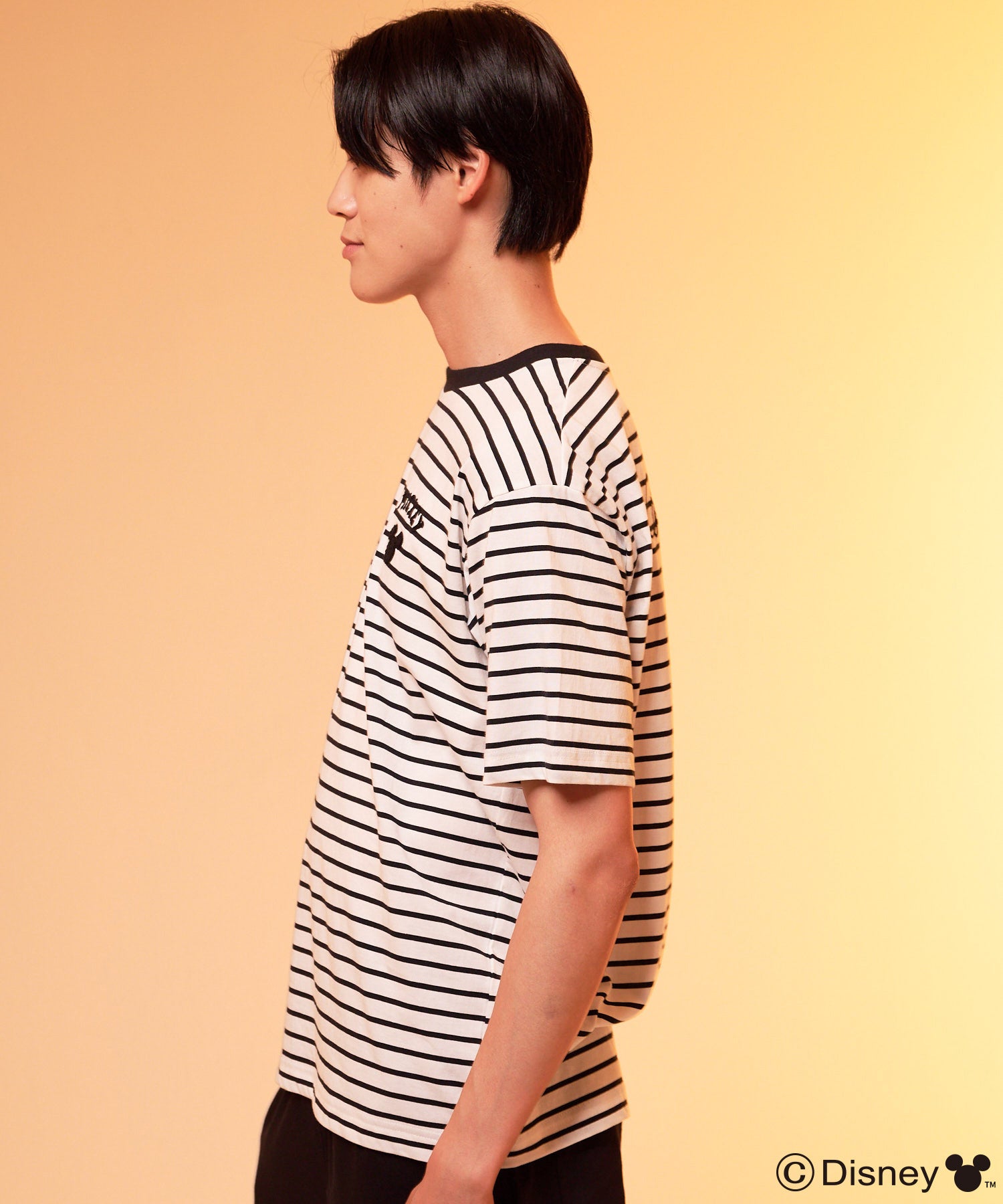 tシャツ Mickey/Arnold Palmer/シェア ボーダーTシャツ レディース メンズ シェア アソート グラフィックTシャツ（Tシャツ/カットソー/ユニ