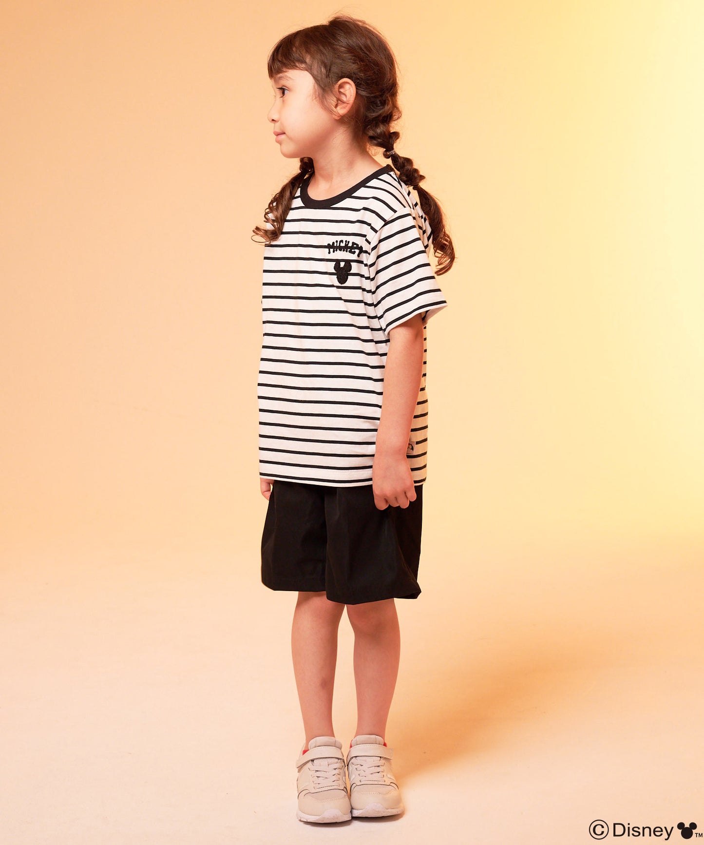 Mickey/Arnold Palmer/ボーダーTシャツ【キッズ】