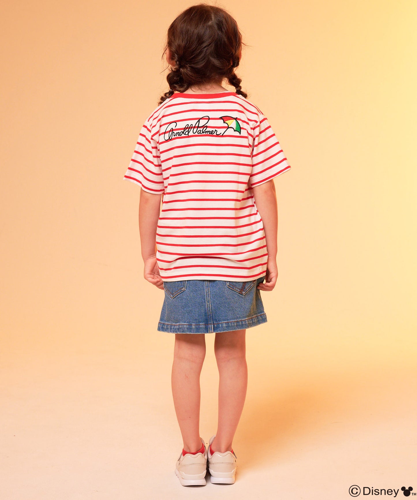 Mickey/Arnold Palmer/ボーダーTシャツ【キッズ】
