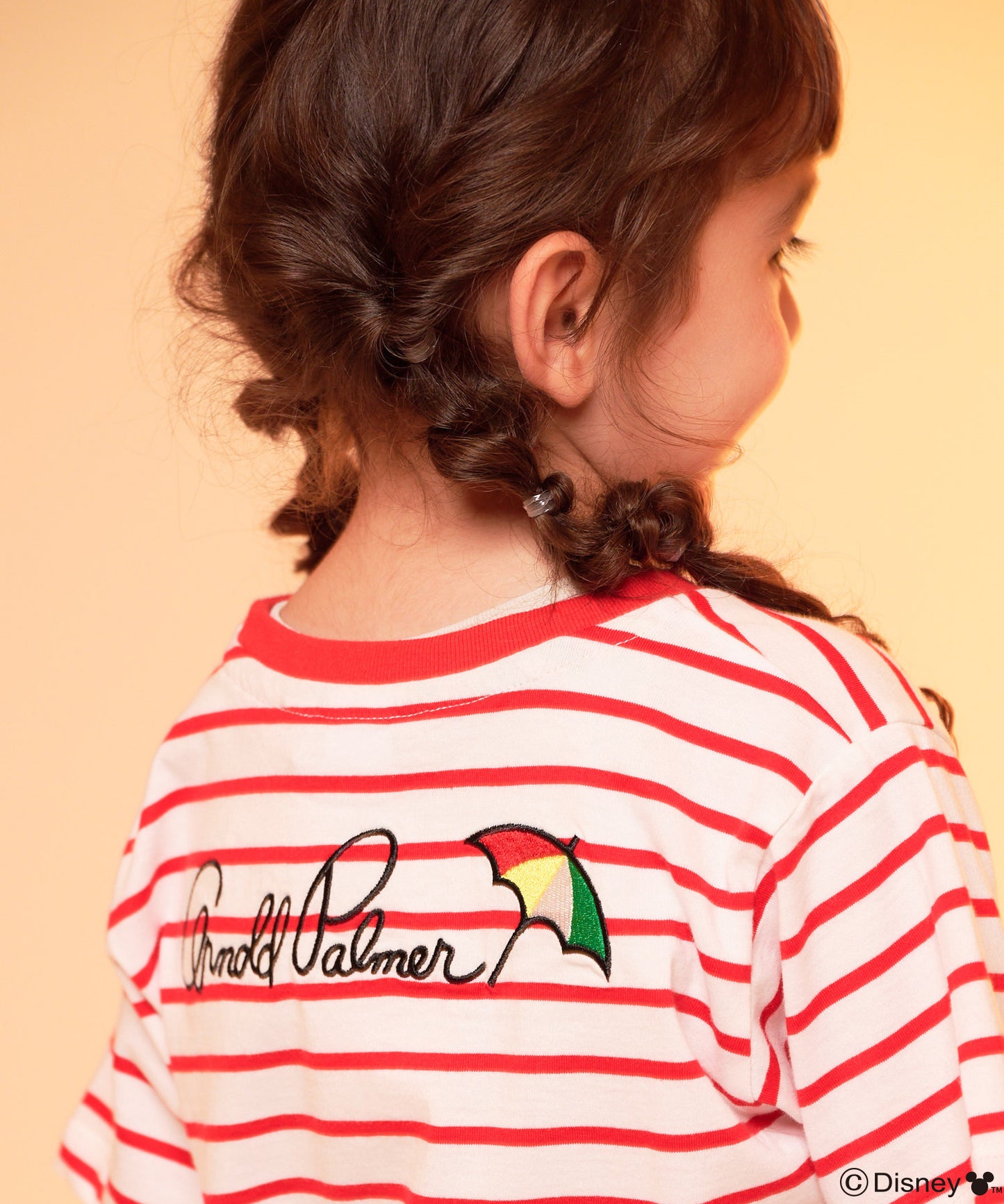 Mickey/Arnold Palmer/ボーダーTシャツ【キッズ】