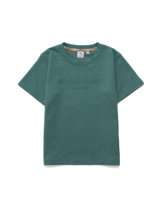 Arnold Palmer　 【汗染み防止】エンボスプリントTシャツ【キッズ】