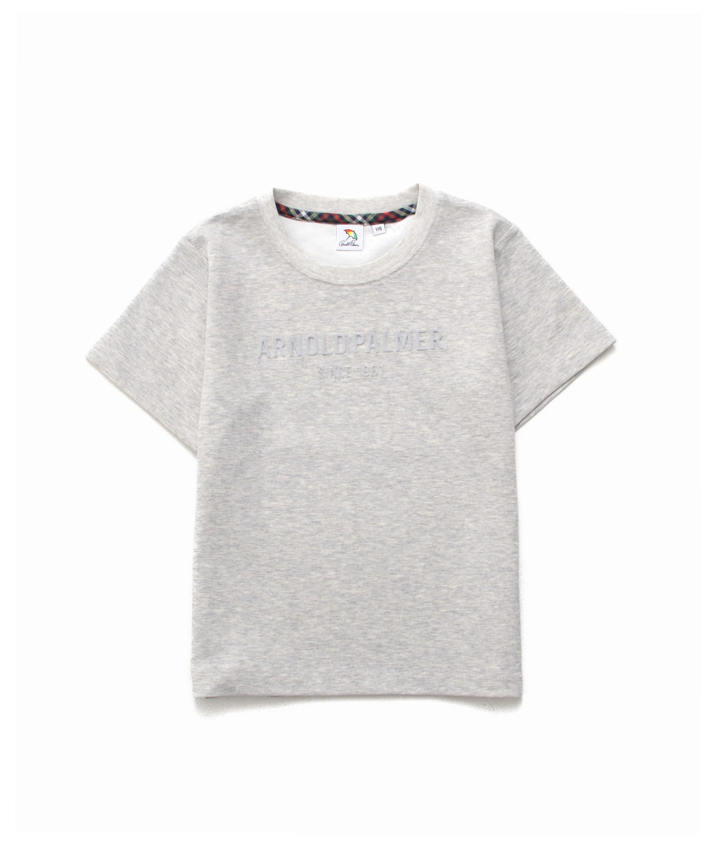 【汗染み防止】エンボスプリントTシャツ【キッズ】