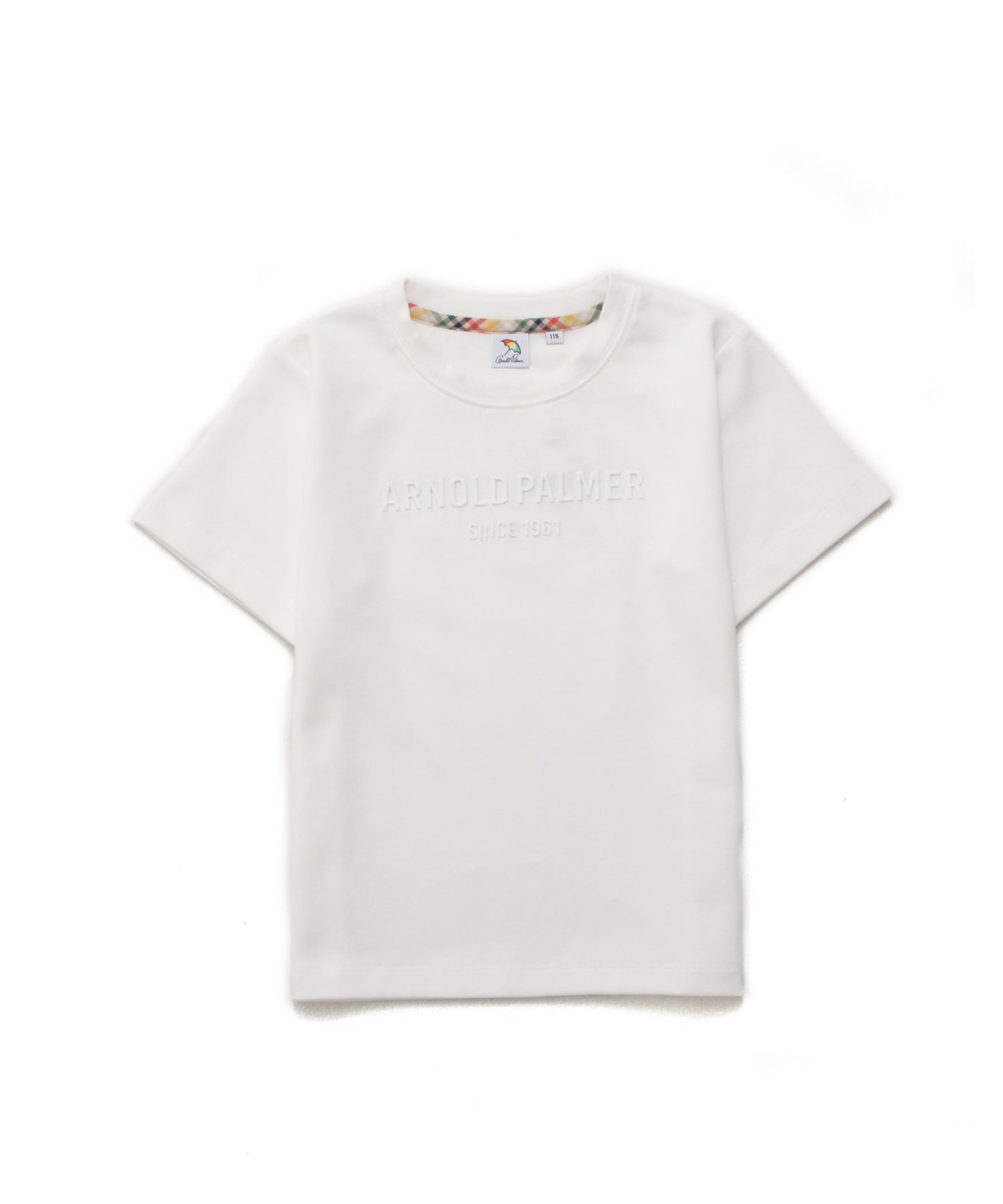 【汗染み防止】エンボスプリントTシャツ【キッズ】