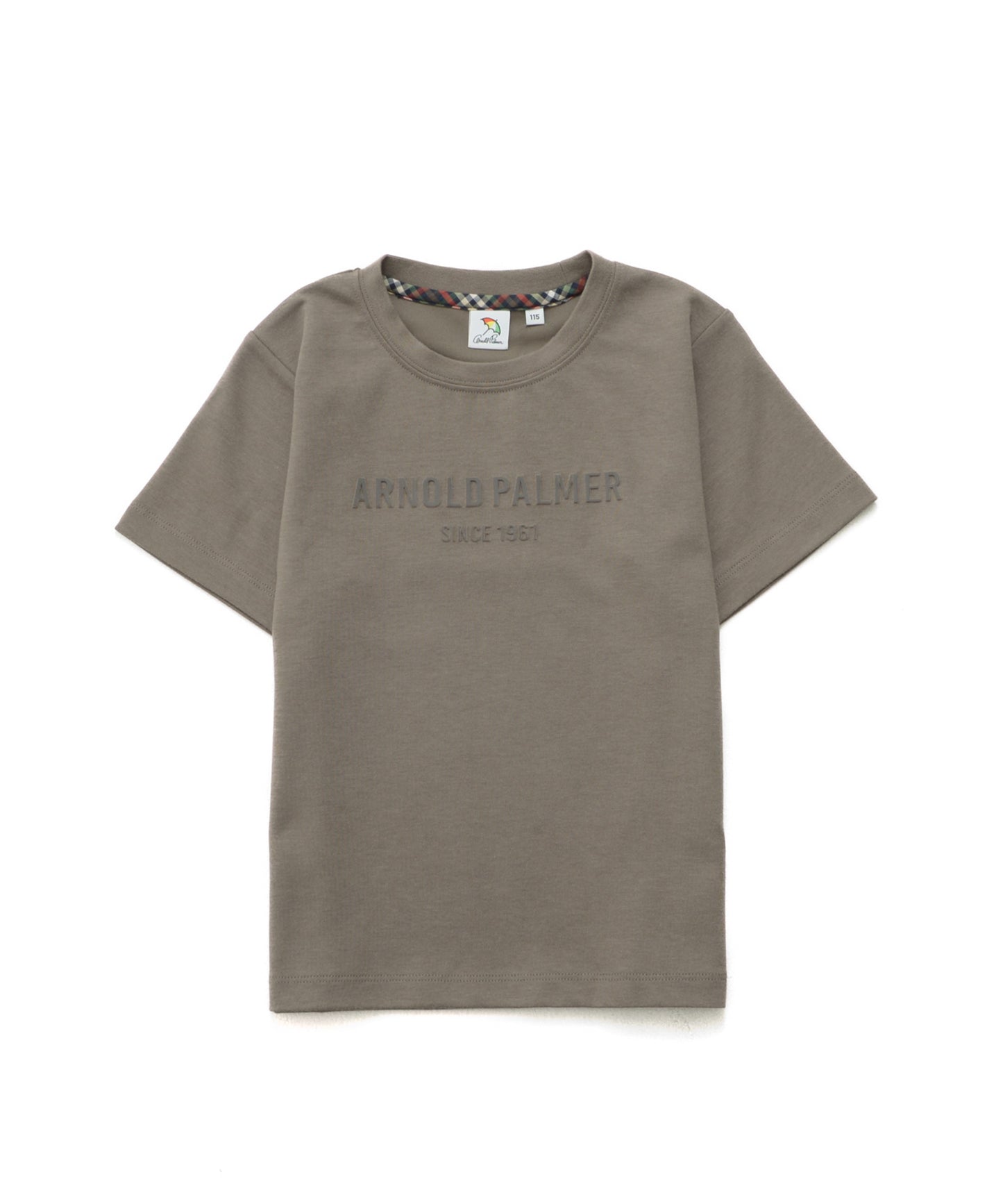 【汗染み防止】エンボスプリントTシャツ【キッズ】