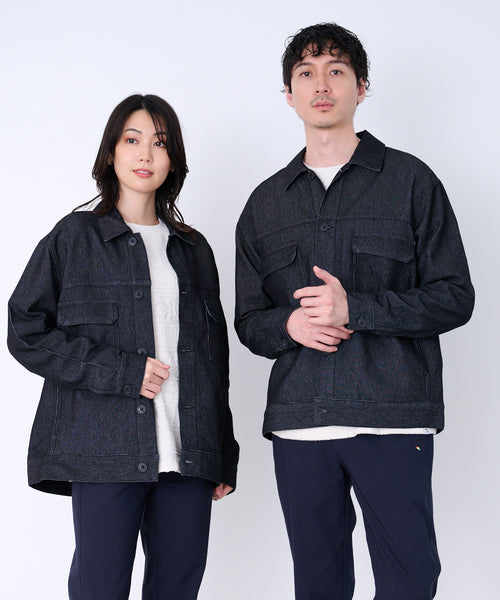 アーノルド パーマー(Arnold Palmer)エアーデニム シェア CPOシャツジャケット ※2025年8月 新色追加