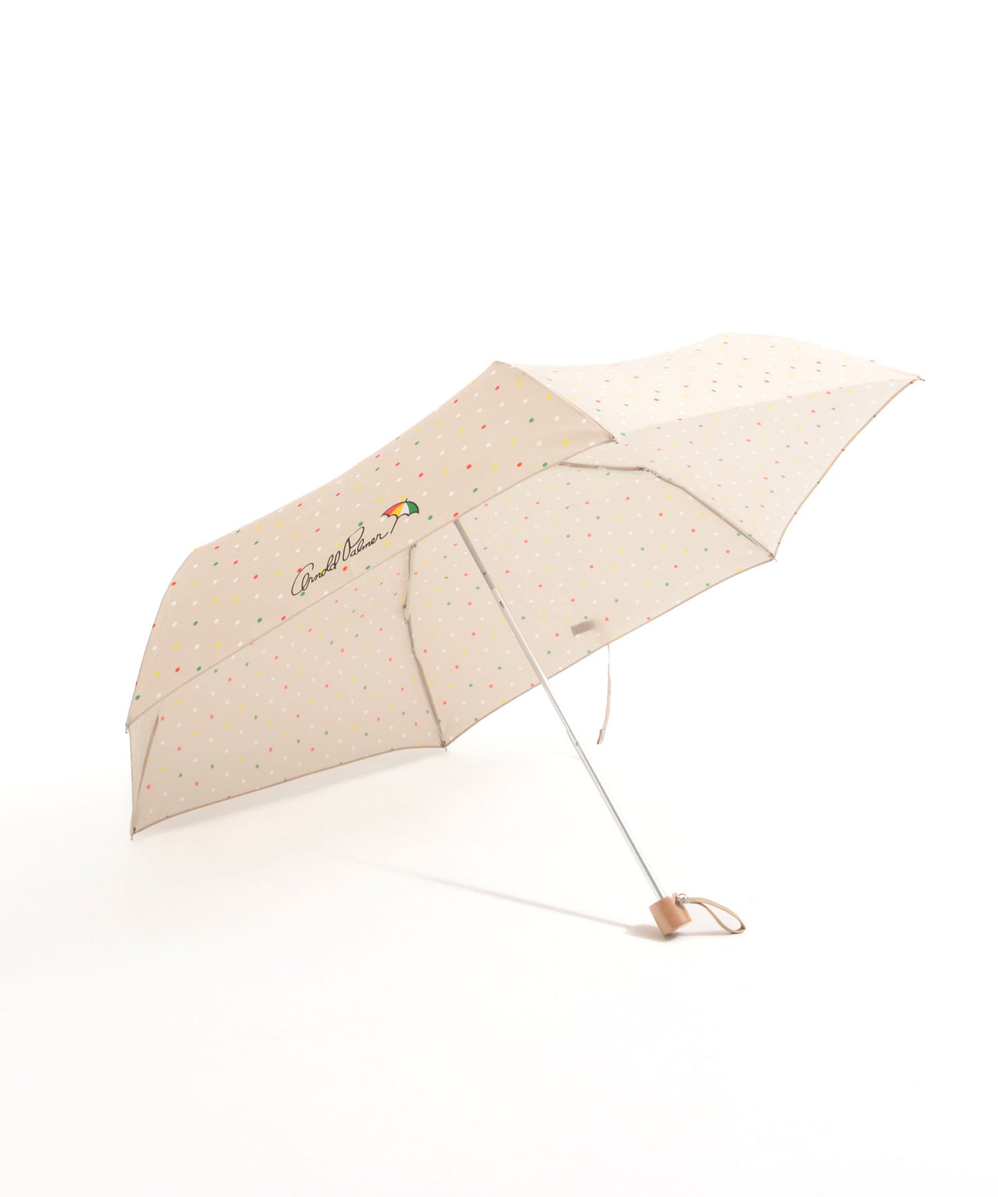 【期間限定 セール】 ドット柄 晴雨兼用 シェア 折り畳み傘