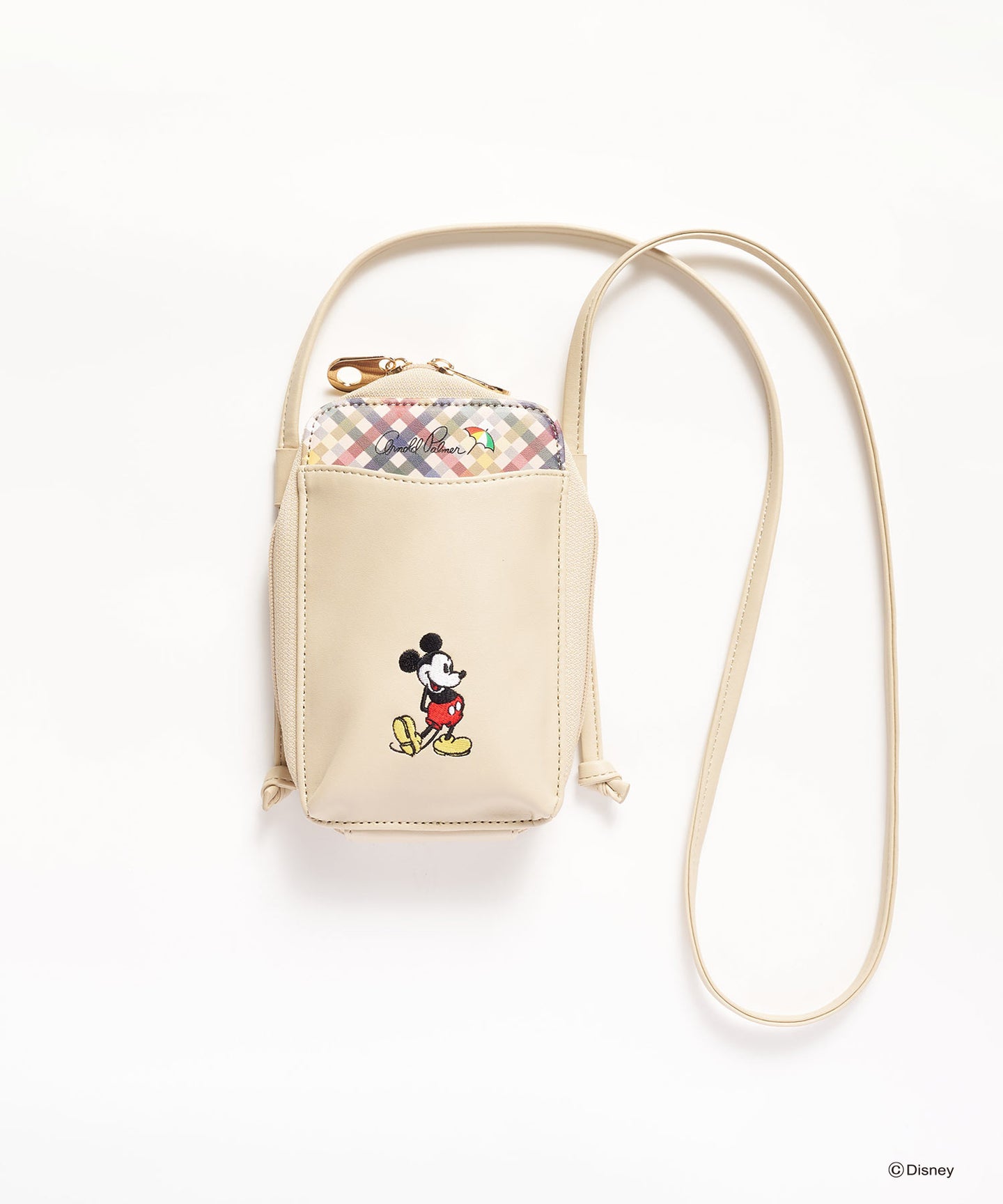 Disney Mickey/Arnold Palmer/シェアスマホショルダーバッグ