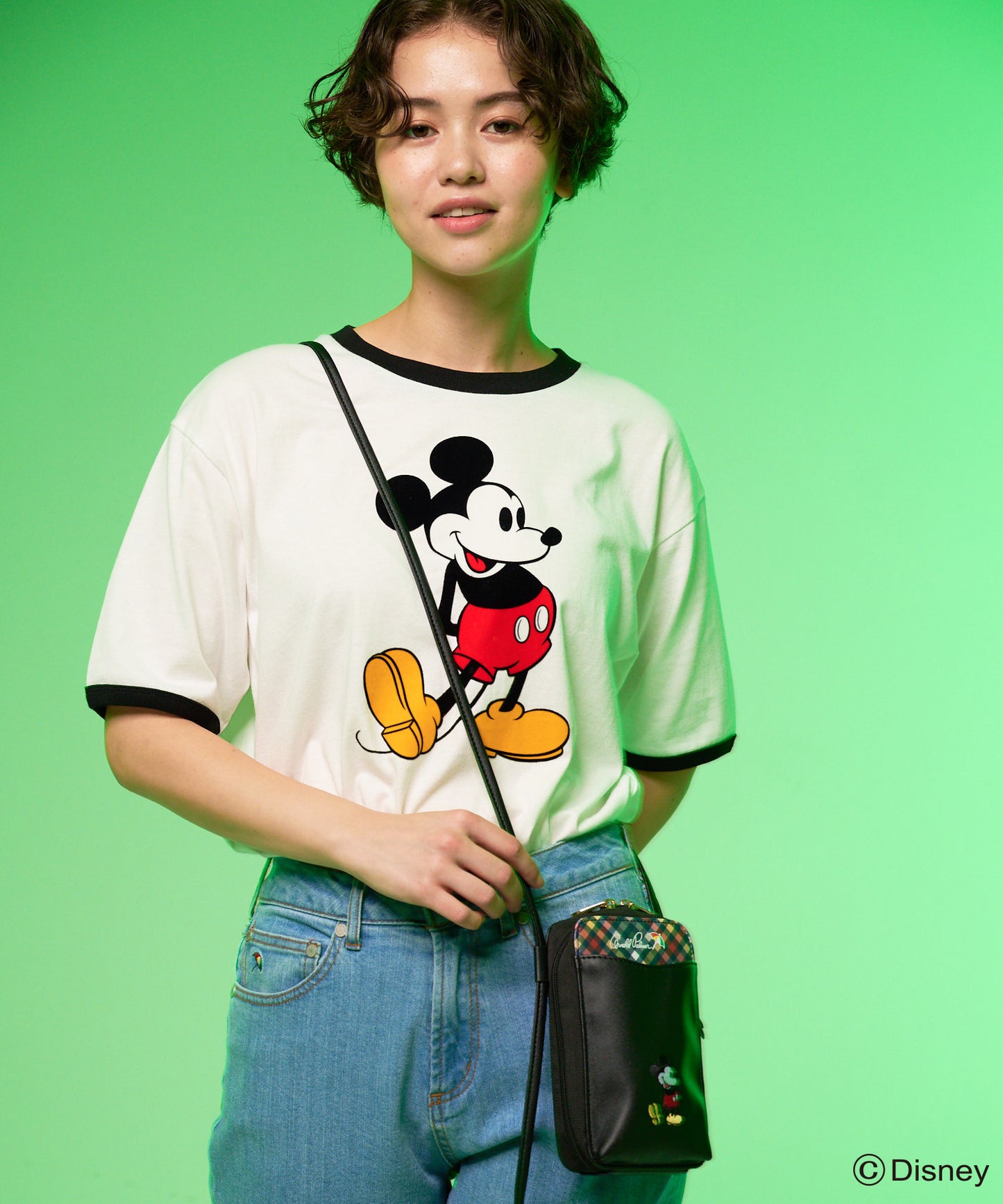 Mickey/Arnold Palmer/シェアスマホショルダーバッグ