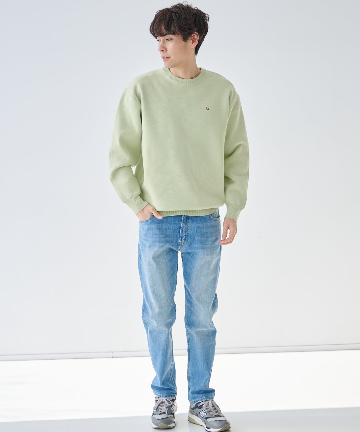 3SEDAI KNIT シェア プルオーバー