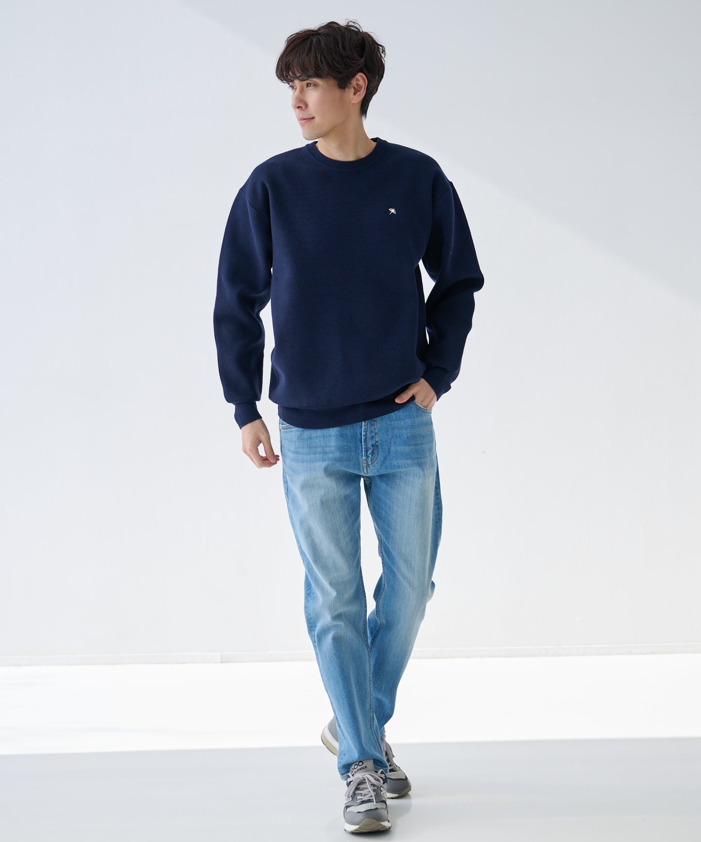 3SEDAI KNIT シェア プルオーバー