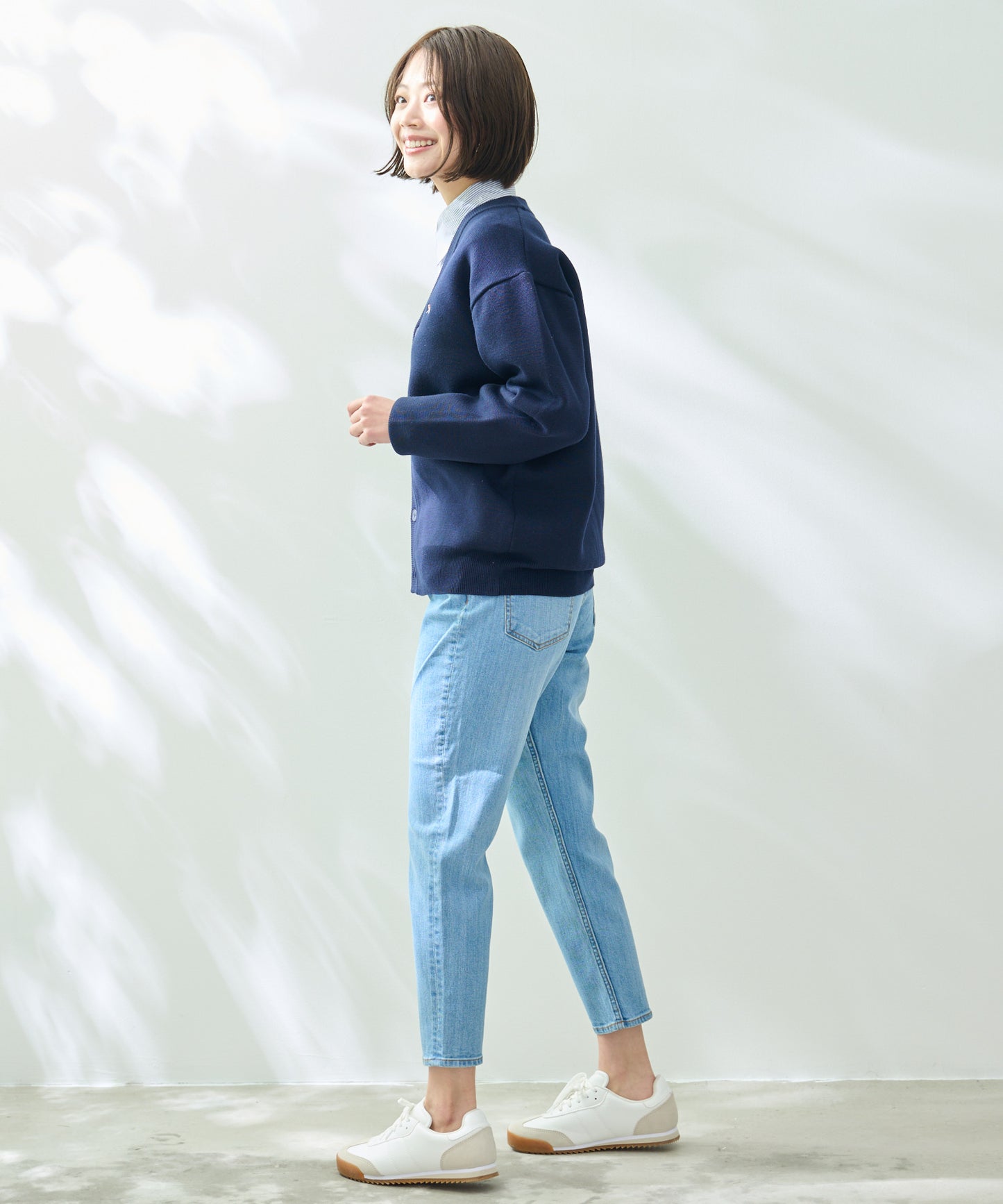 3SEDAI KNIT シェア カーディガン