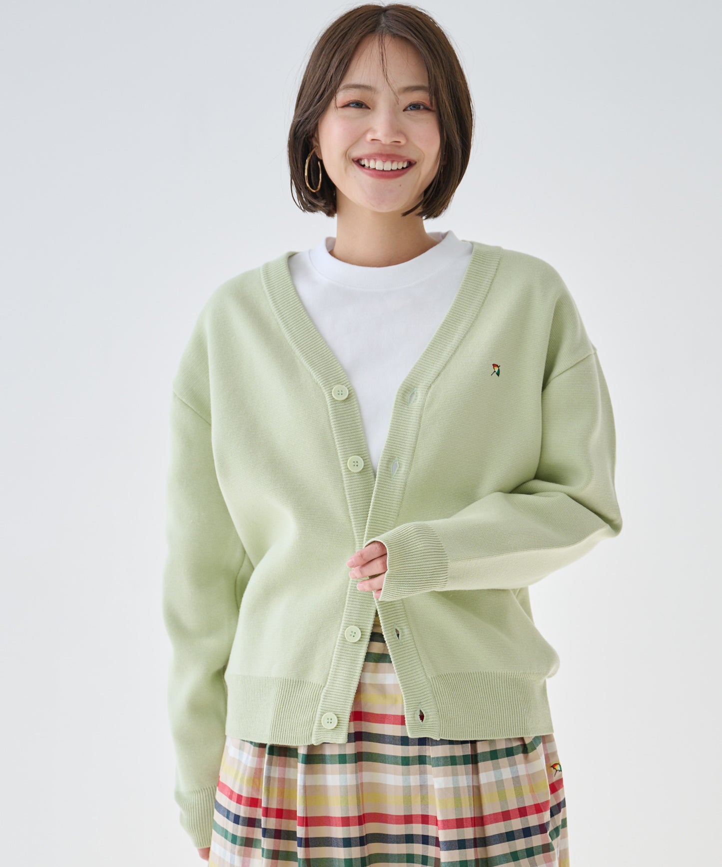 3SEDAI KNIT シェア カーディガン