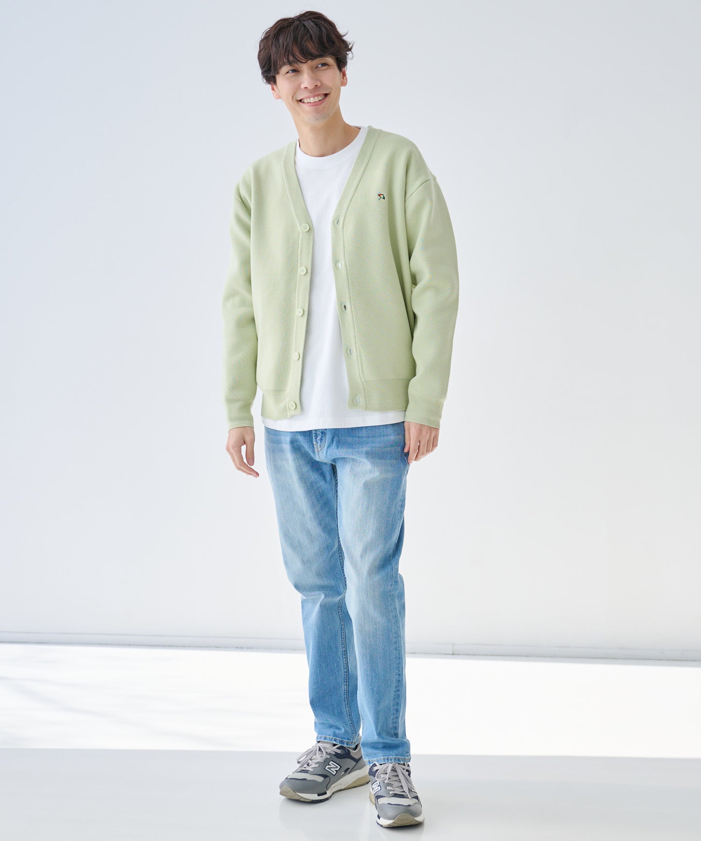 3SEDAI KNIT シェア カーディガン