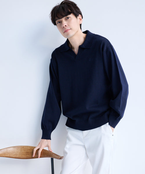 アーノルド パーマー(Arnold Palmer)スキッパーニットポロシャツ