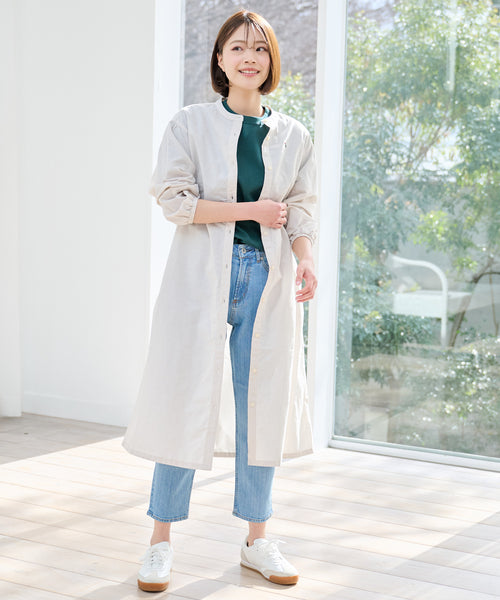 アーノルド パーマー(Arnold Palmer)寄り添うリネン シャツワンピース