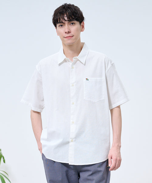 アーノルド パーマー(Arnold Palmer)リネンタッチ リラックス シアーシャツ