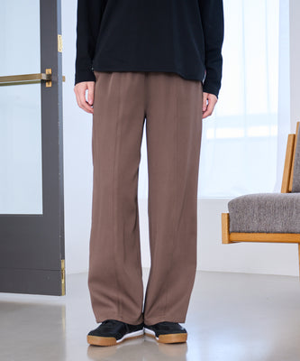 【タイムセール】イージーワイド ストレートパンツ