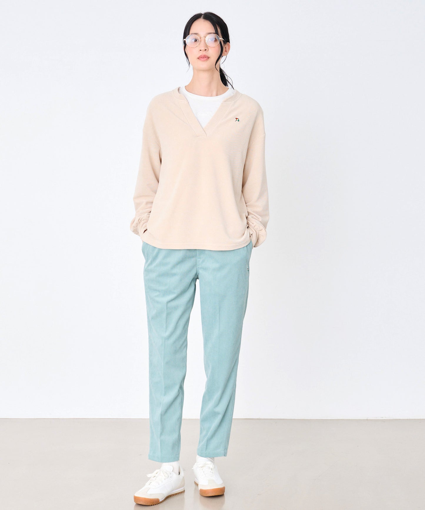 テックコーデュロイ シェア ウォームパンツ