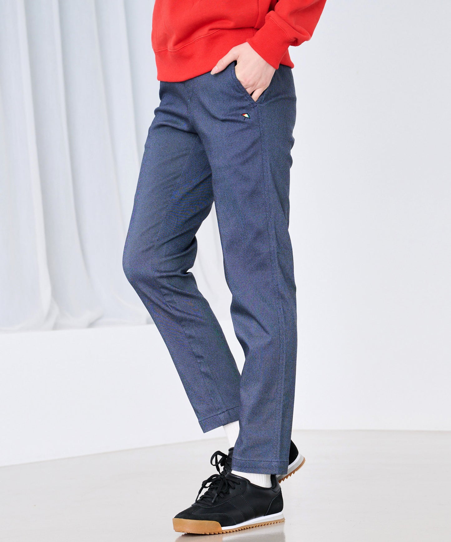 スーパーストレッチ 裏起毛 シェア パンツ