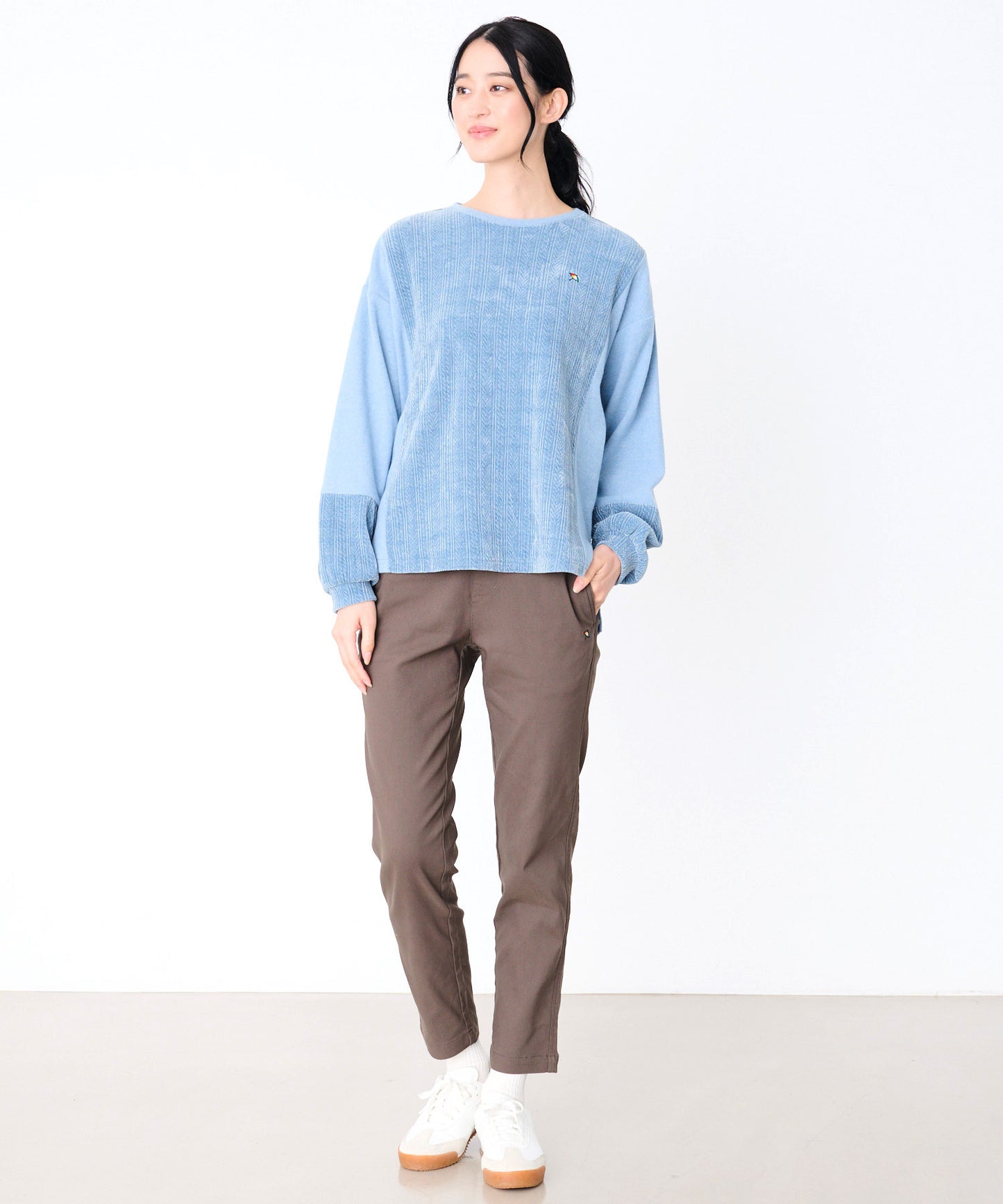 スーパーストレッチ 裏起毛 シェア パンツ