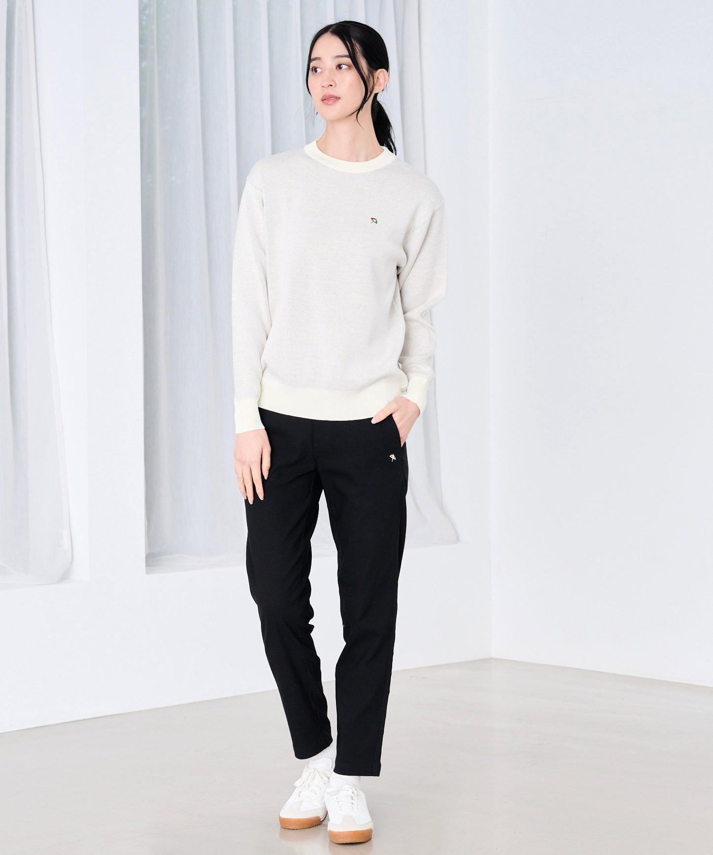 スーパーストレッチ 裏起毛 シェア パンツ