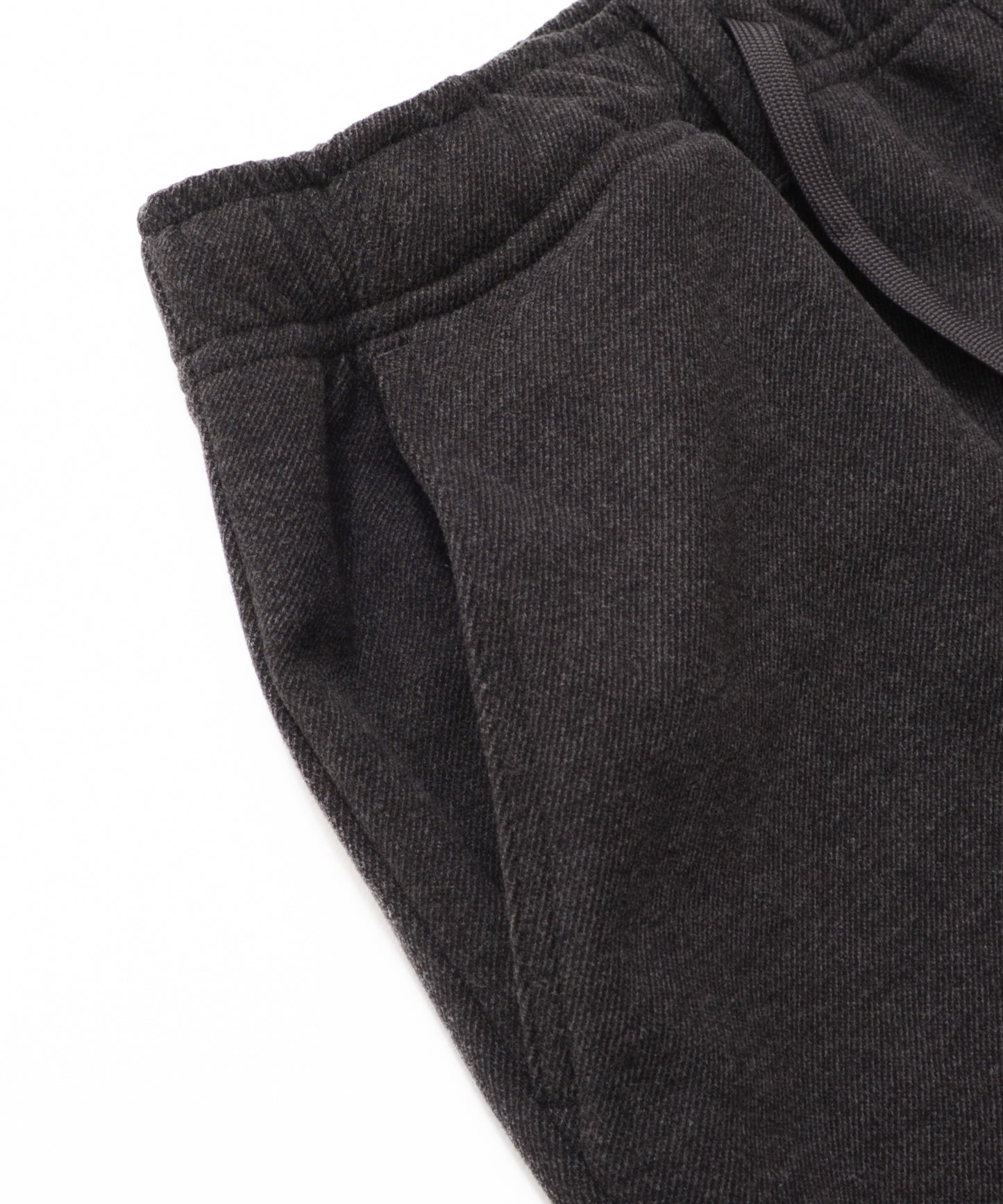 【予約】ウールライク起毛 イージーパンツ