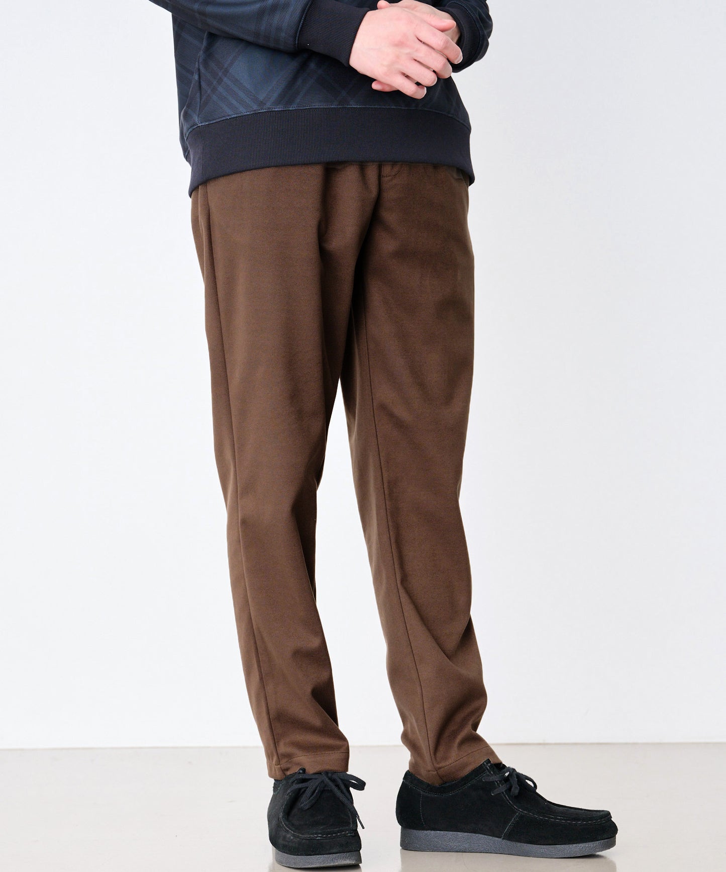 【予約】ウールライク起毛 イージーパンツ