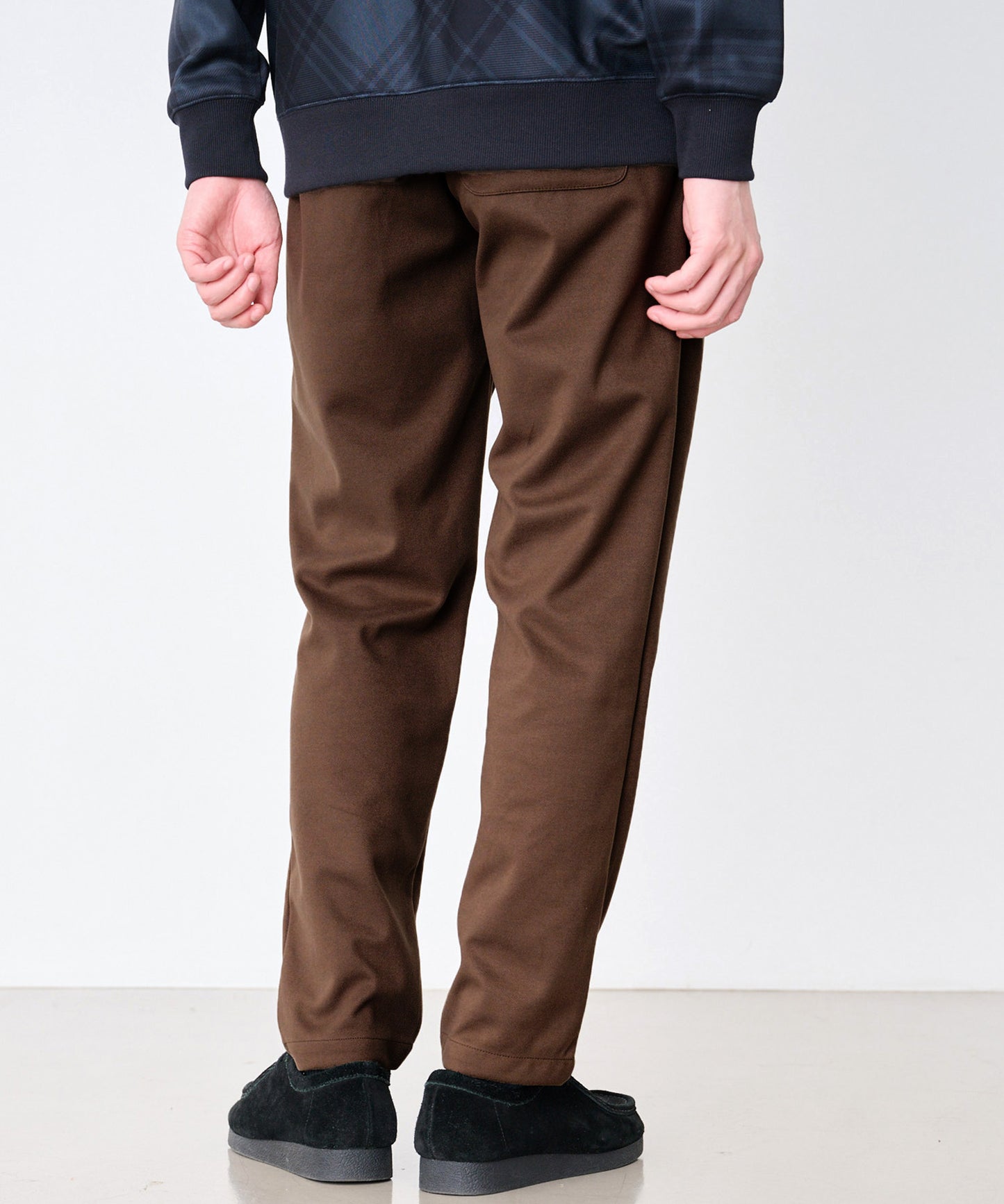 【予約】ウールライク起毛 イージーパンツ