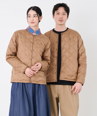 シームレス シェア インナーダウンジャケット