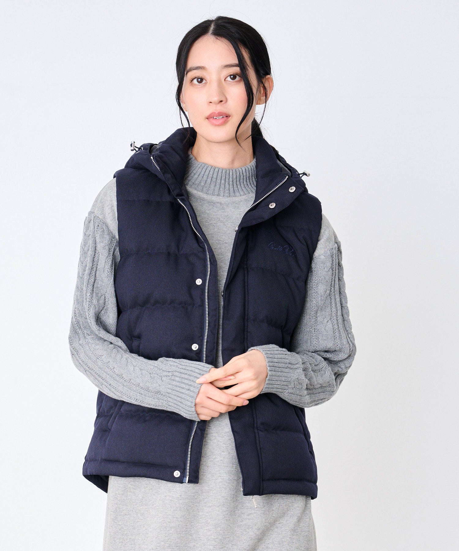 2WAY シェア ウーリー ダウンベスト（ダウンベスト/ユニセックス