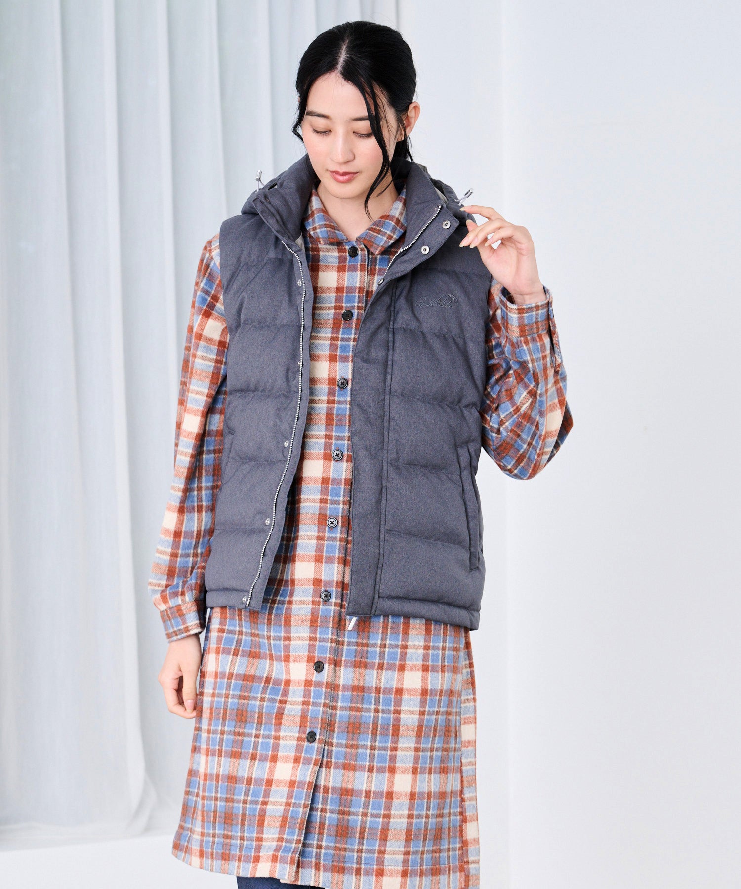 2WAY シェア ウーリー ダウンベスト（ダウンベスト/ユニセックス