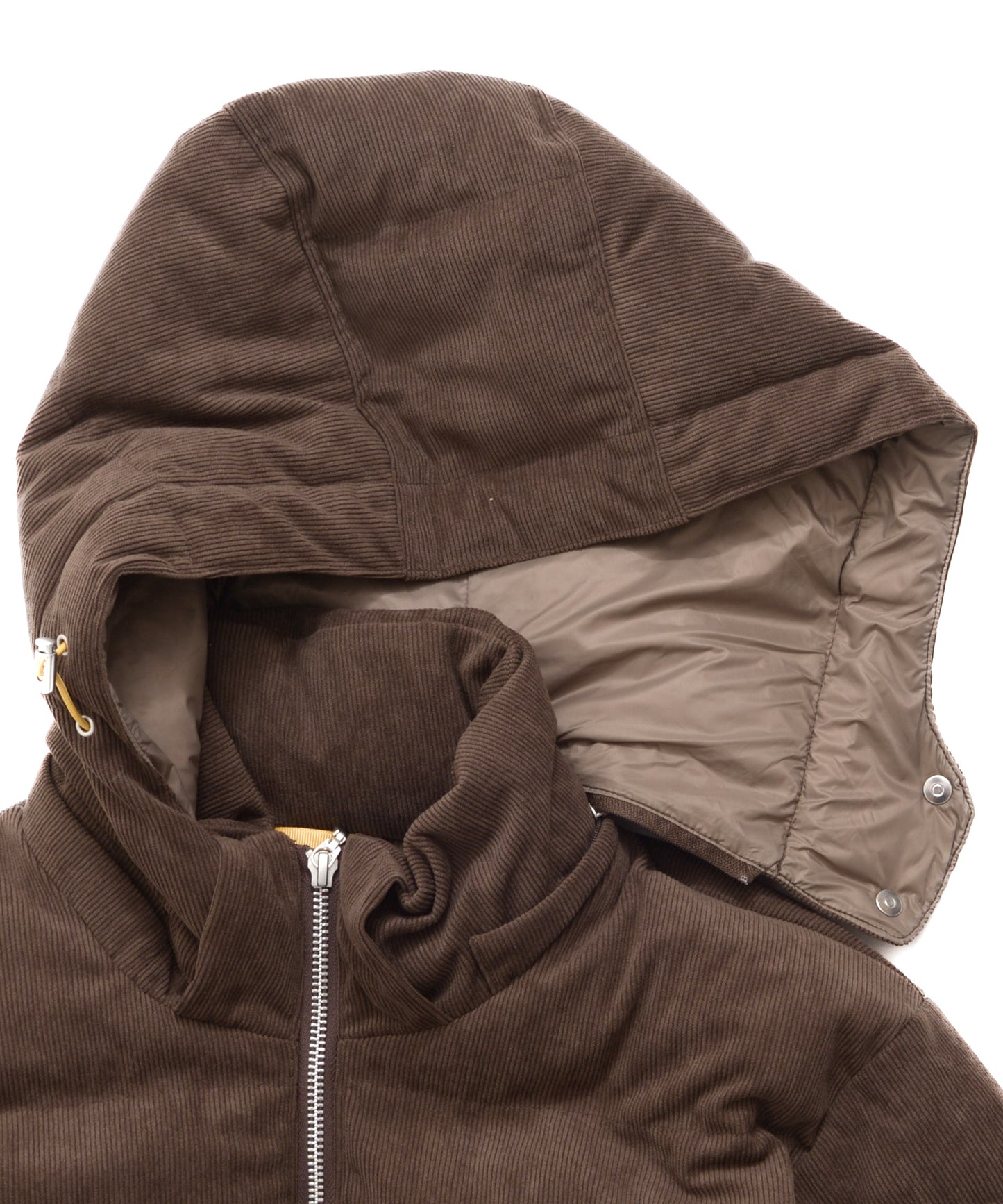 【予約】2WAY シェア コーデュロイ ダウンジャケット